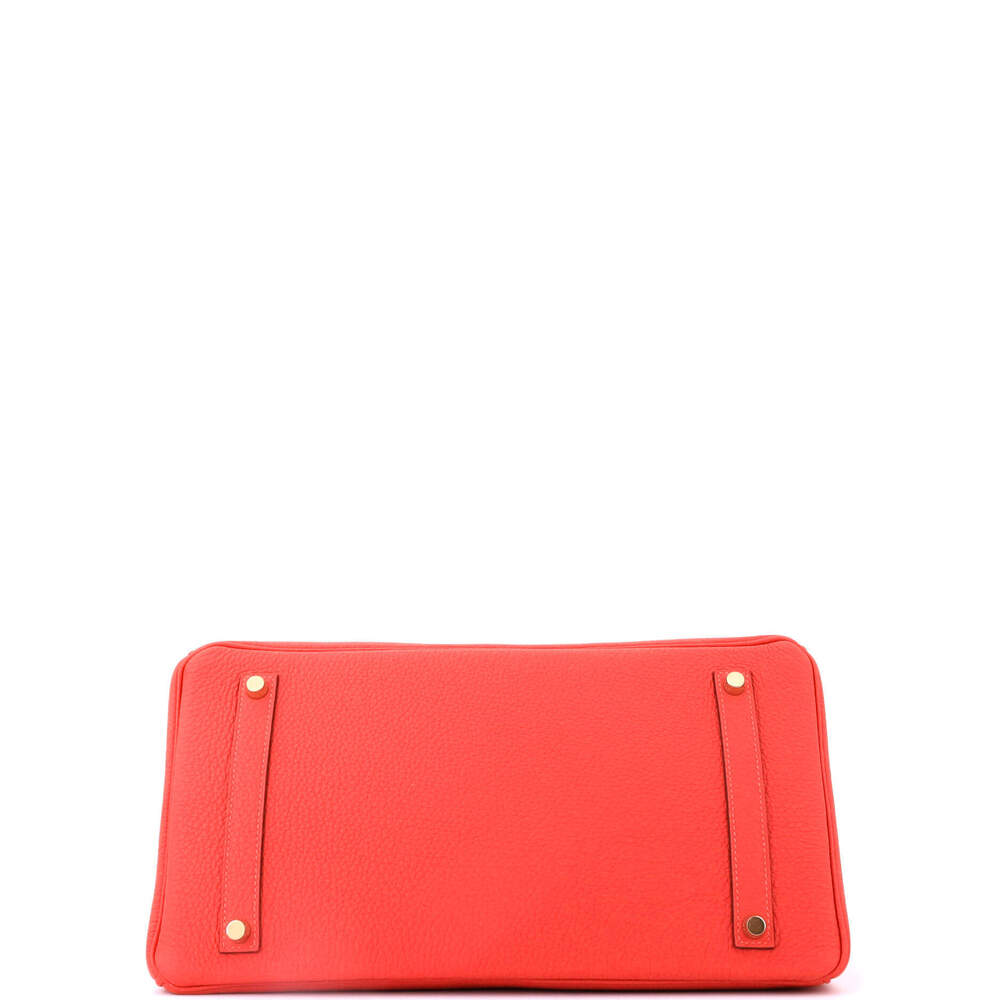 Hermes Birkin 35 Red Togo with Gold Hardware - Picture 5 of 8